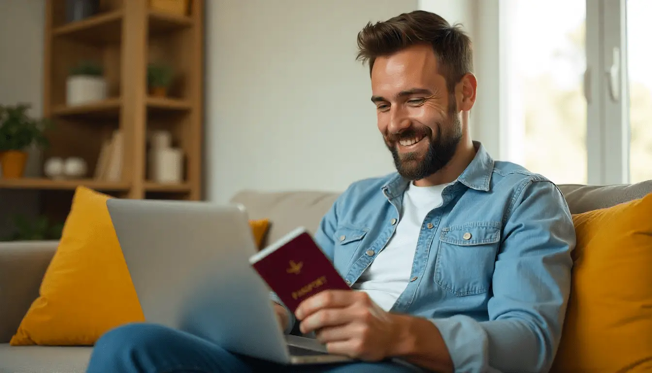Book your trip online from home with a few clicks