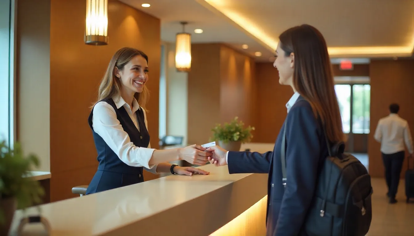 check in hotel